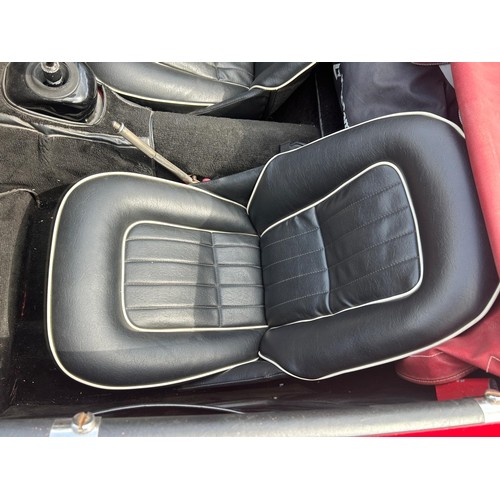 42 - 1964 MG Midget Mk IRegistration number 6437 KOChassis number GAN224225Engine number Red with a black... 