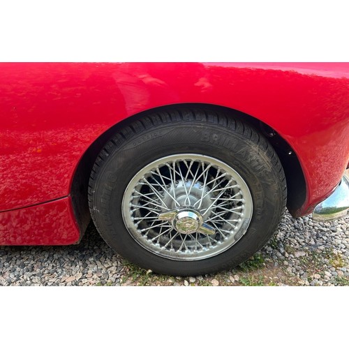 42 - 1964 MG Midget Mk IRegistration number 6437 KOChassis number GAN224225Engine number Red with a black... 