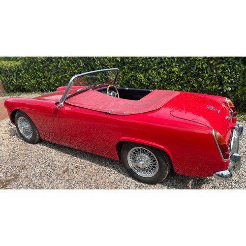 42 - 1964 MG Midget Mk IRegistration number 6437 KOChassis number GAN224225Engine number Red with a black... 