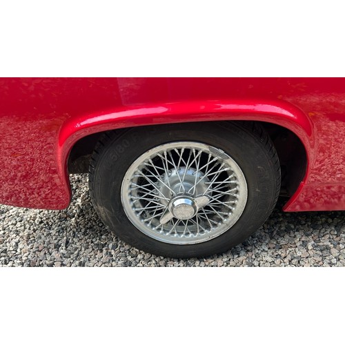 42 - 1964 MG Midget Mk IRegistration number 6437 KOChassis number GAN224225Engine number Red with a black... 