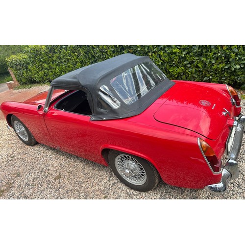 42 - 1964 MG Midget Mk IRegistration number 6437 KOChassis number GAN224225Engine number Red with a black... 