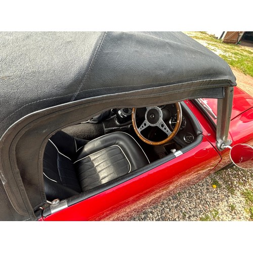 42 - 1964 MG Midget Mk IRegistration number 6437 KOChassis number GAN224225Engine number Red with a black... 