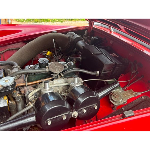 42 - 1964 MG Midget Mk IRegistration number 6437 KOChassis number GAN224225Engine number Red with a black... 