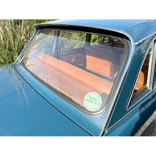 43 - 1970 Triumph 2000 Mk IIChassis number ME9416DL0Engine number ME9153HERegistration number KVL 730HVal... 