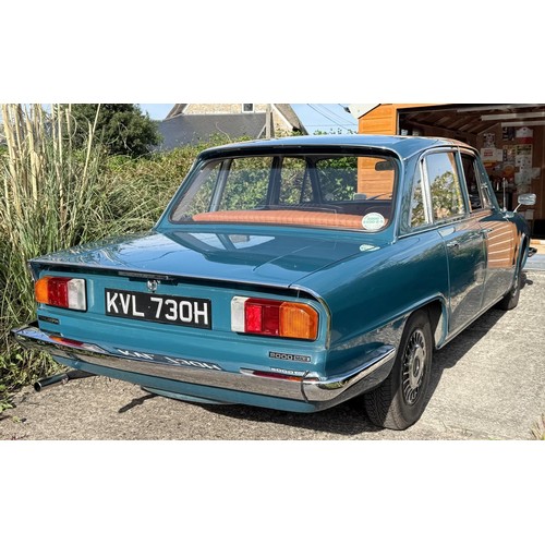 43 - 1970 Triumph 2000 Mk IIChassis number ME9416DL0Engine number ME9153HERegistration number KVL 730HVal... 