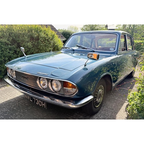 43 - 1970 Triumph 2000 Mk IIChassis number ME9416DL0Engine number ME9153HERegistration number KVL 730HVal... 