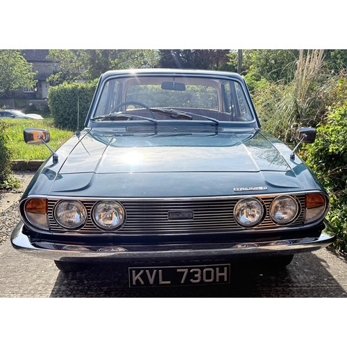 43 - 1970 Triumph 2000 Mk IIChassis number ME9416DL0Engine number ME9153HERegistration number KVL 730HVal... 