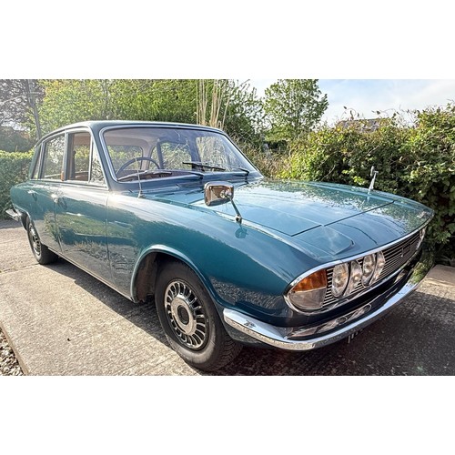 43 - 1970 Triumph 2000 Mk IIChassis number ME9416DL0Engine number ME9153HERegistration number KVL 730HVal... 