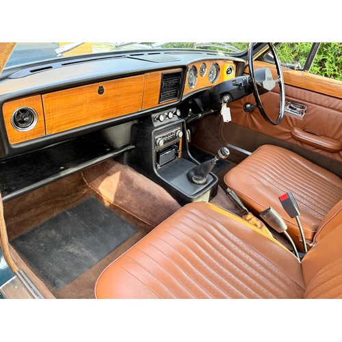 43 - 1970 Triumph 2000 Mk IIChassis number ME9416DL0Engine number ME9153HERegistration number KVL 730HVal... 