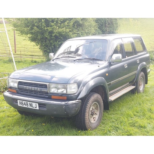 44 - 1991 Toyota Land Cruiser VXRegistration number H648 NLJChassis number HAJ81-0012837Engine number Not... 