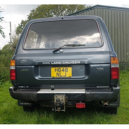 44 - 1991 Toyota Land Cruiser VXRegistration number H648 NLJChassis number HAJ81-0012837Engine number Not... 