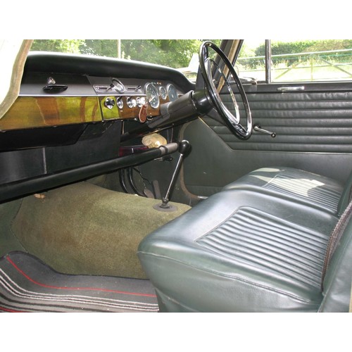45 - 1965 Hillman Super MinxRegistration number EDM 26CChassis numberEngine numberWhite with a green stri... 