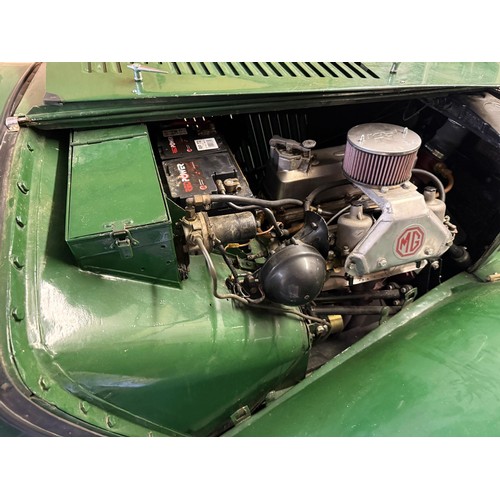 46 - 1952 MG TDRegistration number OZ 7421Chassis number TD16080Engine number XPAG/T02/159Green with a re... 