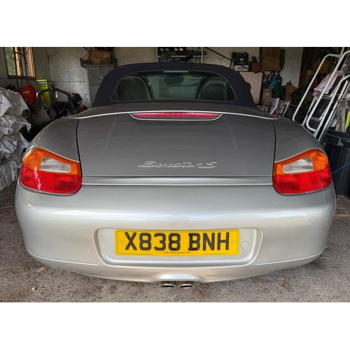 50 - 2000 Porsche Boxster S (986)Chassis number WP0ZZZ98ZYS643990Engine number M96/21Registration number ... 