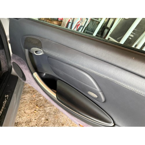 50 - 2000 Porsche Boxster S (986)Chassis number WP0ZZZ98ZYS643990Engine number M96/21Registration number ... 