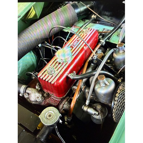 52 - 1962 MG A Mk II Roadster 1600Registration number MFF 608Chassis number G-HNL2/106008Ash green with a... 