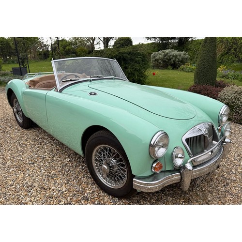 52 - 1962 MG A Mk II Roadster 1600Registration number MFF 608Chassis number G-HNL2/106008Ash green with a... 