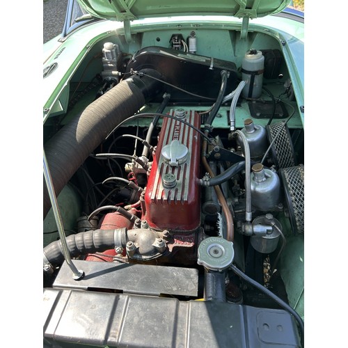 52 - 1962 MG A Mk II Roadster 1600Registration number MFF 608Chassis number G-HNL2/106008Ash green with a... 