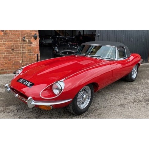 53 - 1969 Jaguar E-Type Series II RoadsterRegistration number UBD 241GChassis number 1R9934Engine number ... 