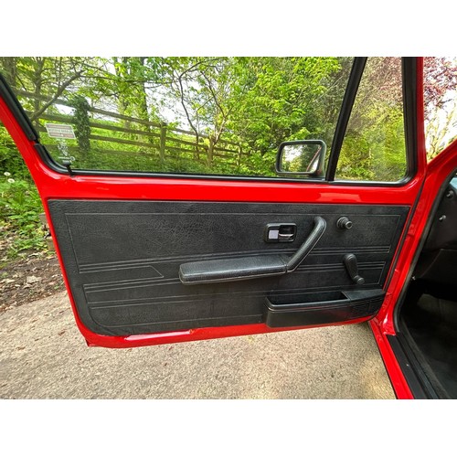 54 - 1983 VW Golf GTi Mk IRegistration number XRM 936YRed with a black and red stripe interiorJust over 1... 