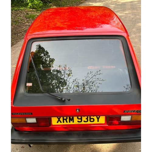 54 - 1983 VW Golf GTi Mk IRegistration number XRM 936YRed with a black and red stripe interiorJust over 1... 