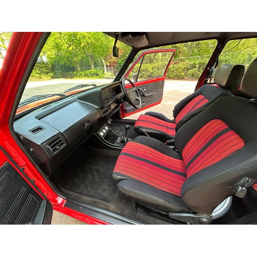 54 - 1983 VW Golf GTi Mk IRegistration number XRM 936YRed with a black and red stripe interiorJust over 1... 