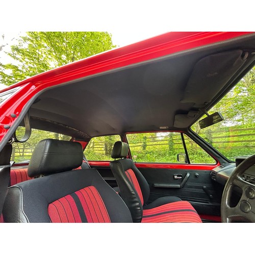 54 - 1983 VW Golf GTi Mk IRegistration number XRM 936YRed with a black and red stripe interiorJust over 1... 