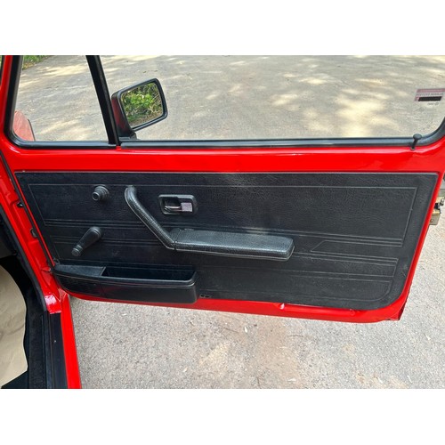 54 - 1983 VW Golf GTi Mk IRegistration number XRM 936YRed with a black and red stripe interiorJust over 1... 
