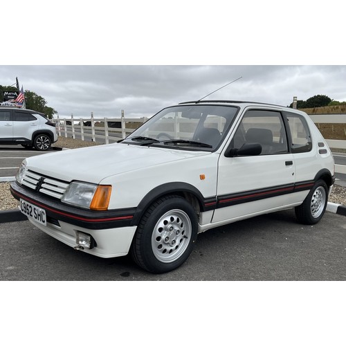 55 - 1986 Peugeot 205 GTi Phase 1 1.6Registration number C952 SHCChassis number VF3741C66G7224122Engine n... 
