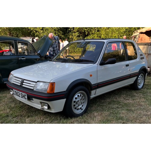 55 - 1986 Peugeot 205 GTi Phase 1 1.6Registration number C952 SHCChassis number VF3741C66G7224122Engine n... 