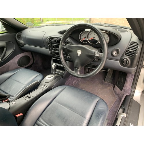 50 - 2000 Porsche Boxster S (986)Chassis number WP0ZZZ98ZYS643990Engine number M96/21Registration number ... 