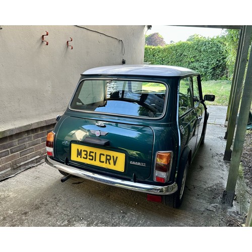 16 - 1994 Rover Mini Cooper 1.3 AutomaticBeing sold without reserveRegistration number M351 CRVChassis nu... 