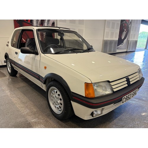 55 - 1986 Peugeot 205 GTi Phase 1 1.6Registration number C952 SHCChassis number VF3741C66G7224122Engine n... 