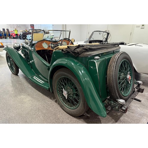 29 - 1936 MG TA**Reduced estimate**Registration number AGA 384Chassis number 592Engine number D4493Green ... 