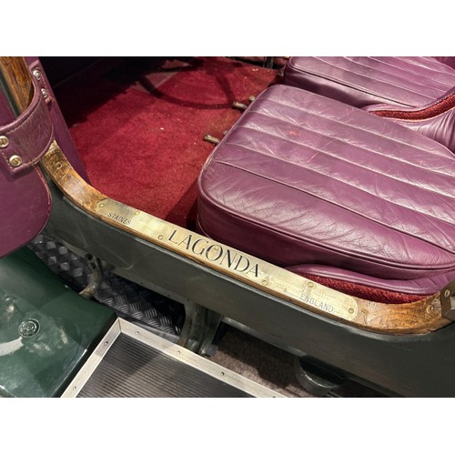 14 - 1929 Lagonda 2 litre TourerBest bid to be submittedRegistration number PG 402Chassis numberEngine nu... 
