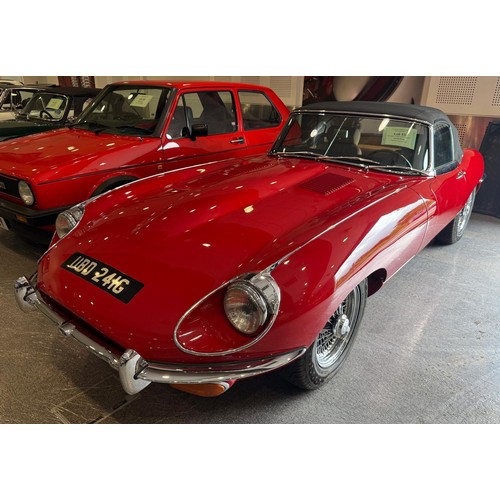 53 - 1969 Jaguar E-Type Series II RoadsterRegistration number UBD 241GChassis number 1R9934Engine number ... 