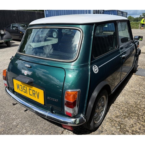 16 - 1994 Rover Mini Cooper 1.3 AutomaticBeing sold without reserveRegistration number M351 CRVChassis nu... 