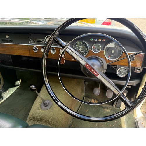 45 - 1965 Hillman Super MinxRegistration number EDM 26CChassis numberEngine numberWhite with a green stri... 