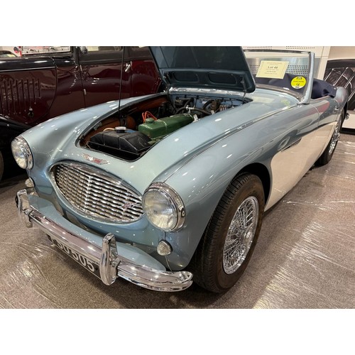 48 - 1958 Austin-Healey 100/6Registration number FSU 505Chassis number BN4/60907Engine number 26 D-U-H/60... 