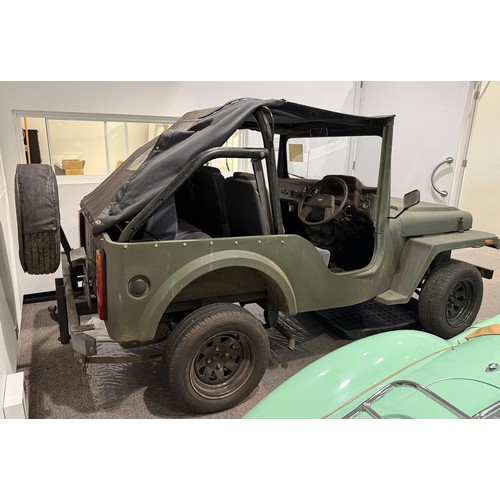 36 - 1981 Jago JeepRegistration number PAP 998XChassis number JE32680Engine number KL14521Military drab g... 