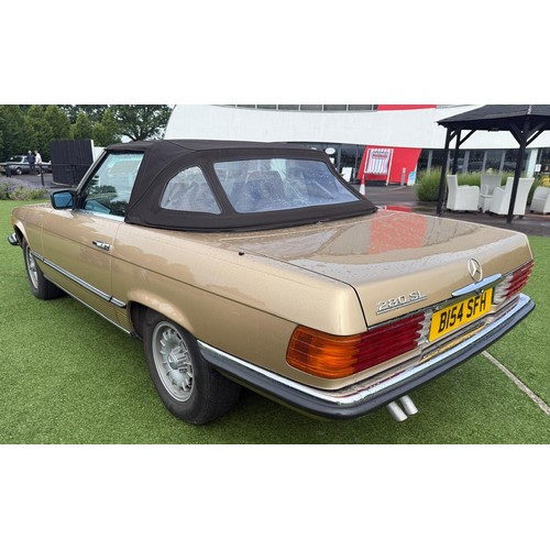 21 - 1984 Mercedes-Benz 280 SLRegistration number B154 SFHChassis number WDB1070422A008333Engine number 1... 