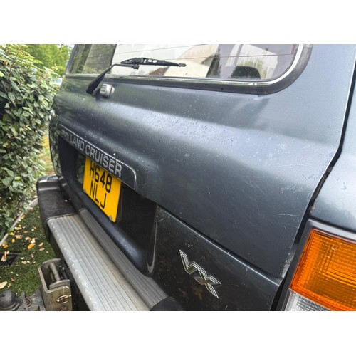 44 - 1991 Toyota Land Cruiser VXRegistration number H648 NLJChassis number HAJ81-0012837Engine number Not... 