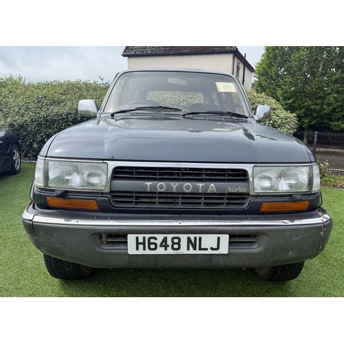 44 - 1991 Toyota Land Cruiser VXRegistration number H648 NLJChassis number HAJ81-0012837Engine number Not... 