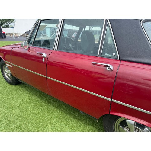 35 - 1971 Rover 3500SRegistration number WDW 872KChassis number 45110735Engine number 45100897Red with a ... 