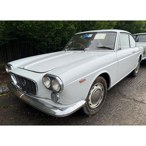 23 - 1964 Lancia Flavia Pininfarina CoupeRegistration number XJT 726BSaratoga white coloured coachwork wi... 