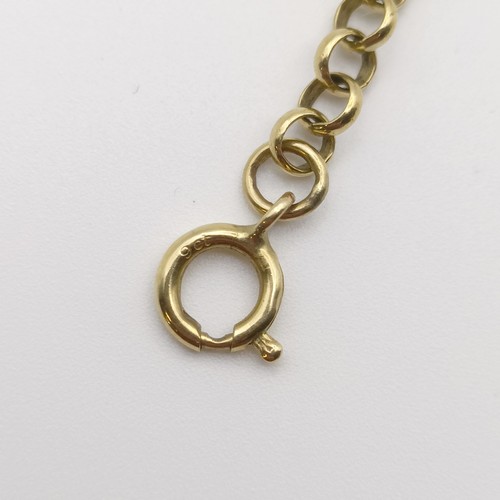 616 - A 9ct gold chain, 7.0 g