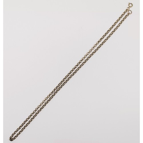 616 - A 9ct gold chain, 7.0 g