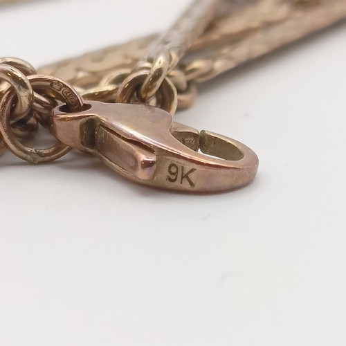656 - A 9ct gold chain, 11.9 g
