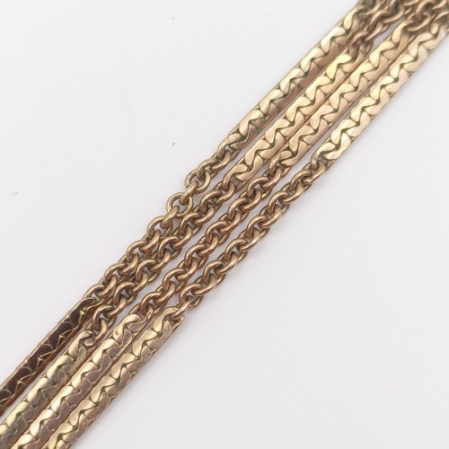 656 - A 9ct gold chain, 11.9 g
