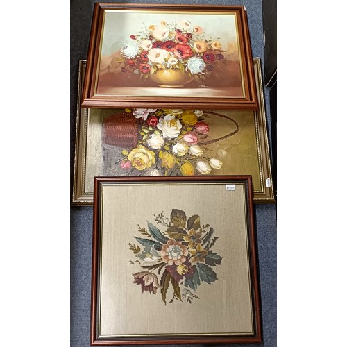 841 - Assorted ceramics, glass, pictures and other items (qty)...